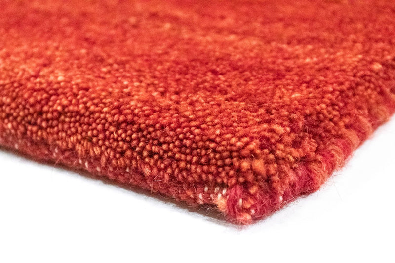 Tapis Gabbeh - Persan - 148 x 101 cm - orange