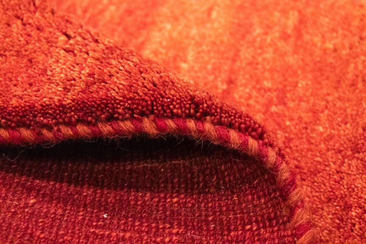 Tapis Gabbeh - Persan - 148 x 101 cm - orange