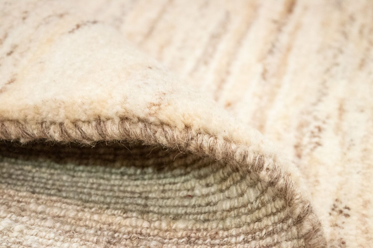 Tapis Gabbeh - Persan - 144 x 101 cm - beige
