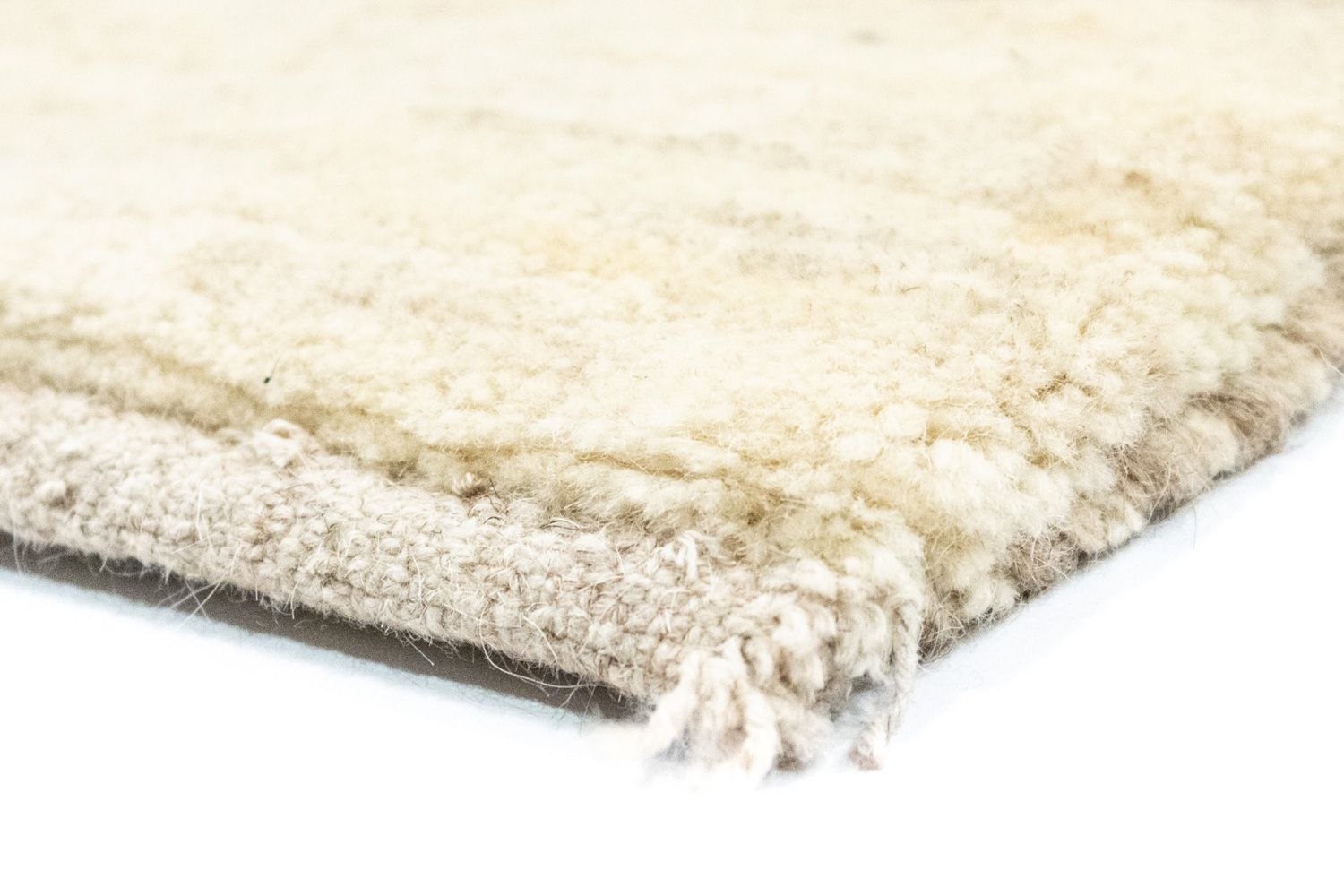 Tapis Gabbeh - Persan - 142 x 95 cm - beige