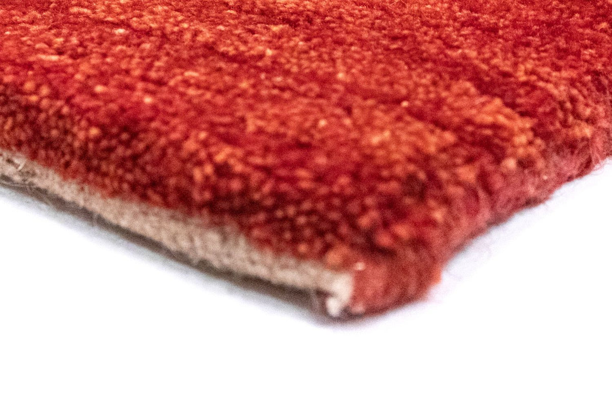 Tapis Gabbeh - Persan - 144 x 100 cm - orange