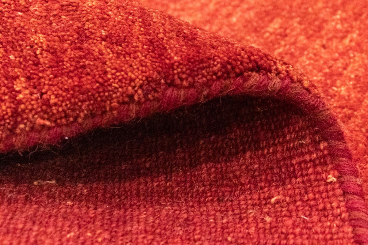 Tapis Gabbeh - Persan - 144 x 100 cm - orange