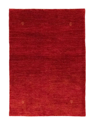 Tapis Gabbeh - Persan - 145 x 100 cm - rouge