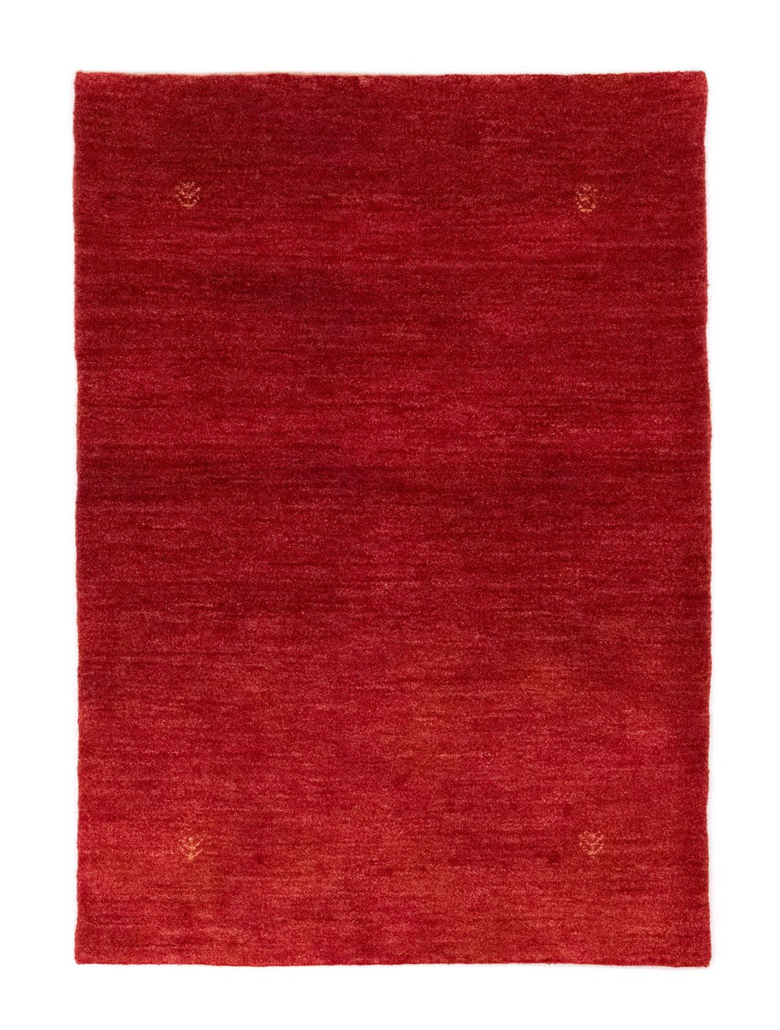 Tapis Gabbeh - Persan - 145 x 100 cm - rouge