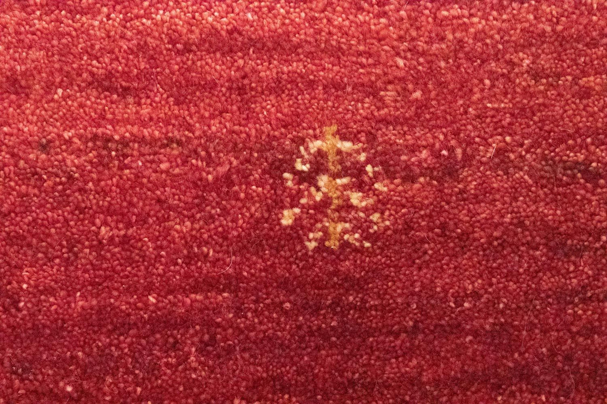 Tapis Gabbeh - Persan - 145 x 100 cm - rouge