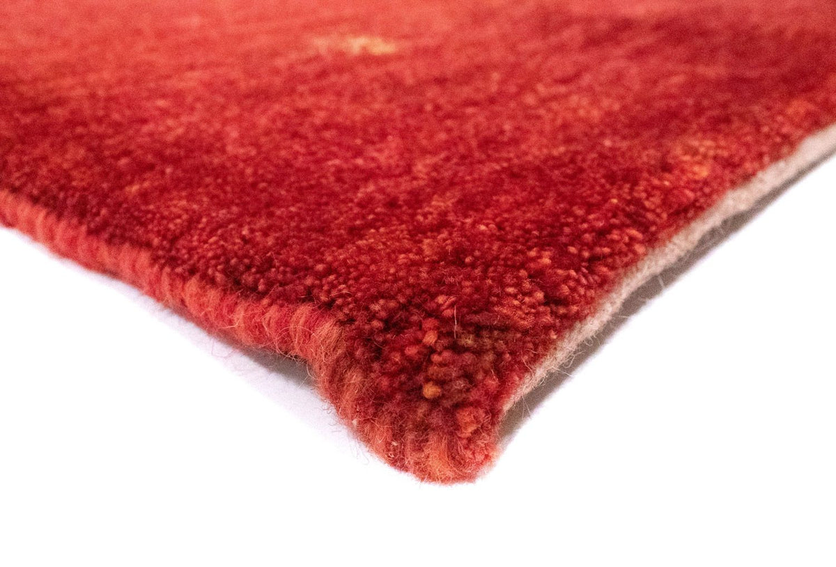 Tapis Gabbeh - Persan - 145 x 100 cm - rouge