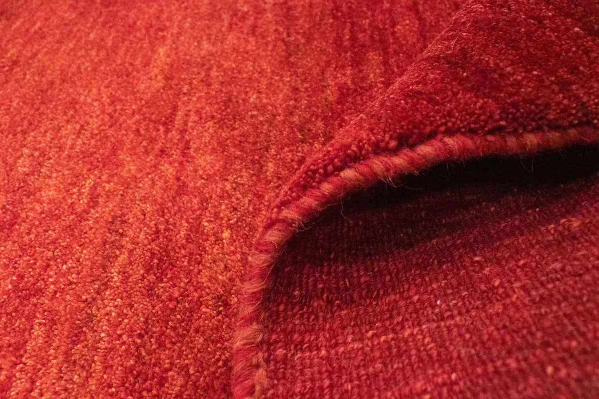 Tapis Gabbeh - Persan - 145 x 100 cm - rouge