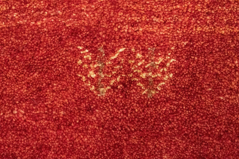 Tapis Gabbeh - Persan - 144 x 101 cm - orange