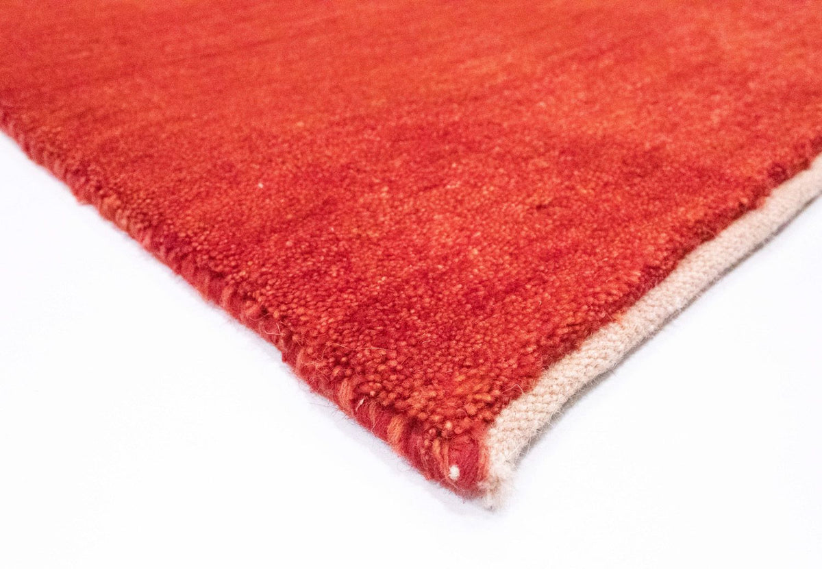 Tapis Gabbeh - Persan - 154 x 96 cm - orange