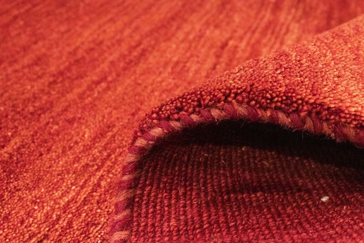 Tapis Gabbeh - Persan - 154 x 96 cm - orange