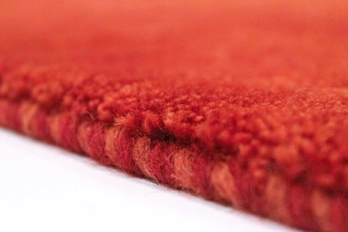 Tapis Gabbeh - Persan - 143 x 100 cm - orange