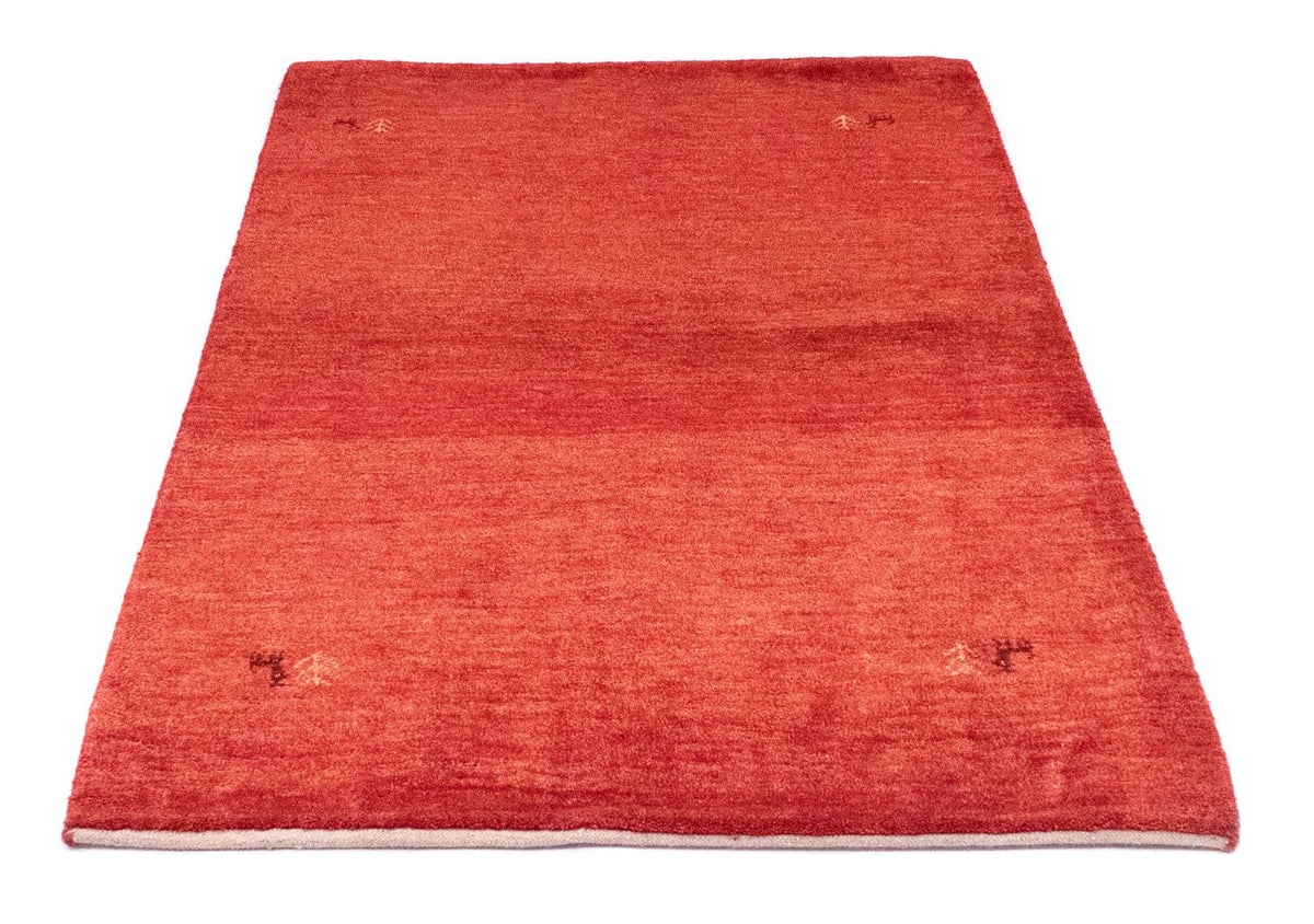 Tapis Gabbeh - Persan - 143 x 100 cm - orange
