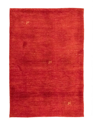 Tapis Gabbeh - Persan - 150 x 101 cm - orange