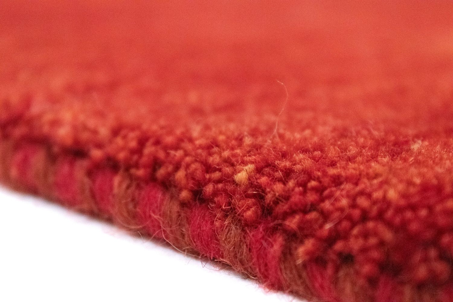 Tapis Gabbeh - Persan - 150 x 101 cm - orange