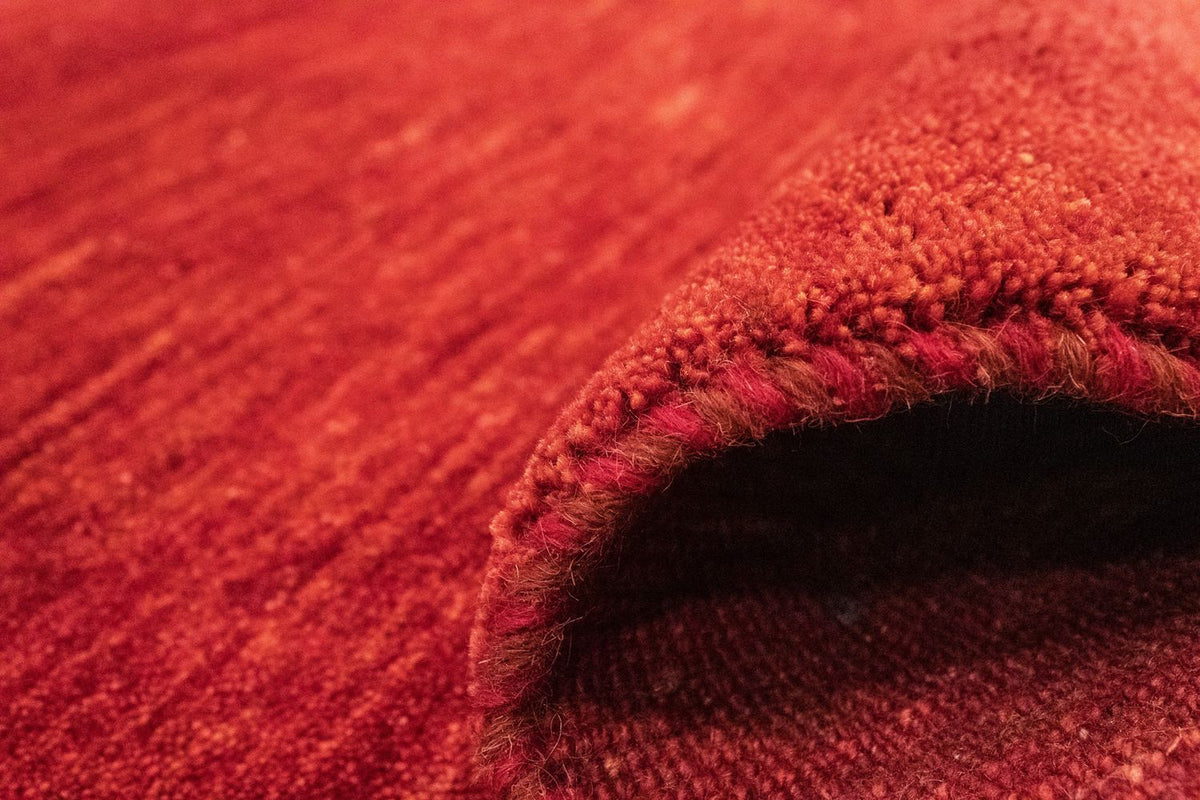 Tapis Gabbeh - Persan - 150 x 101 cm - orange