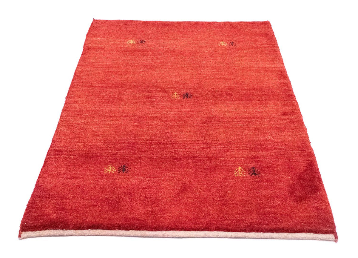 Tapis Gabbeh - Persan - 140 x 100 cm - rouge