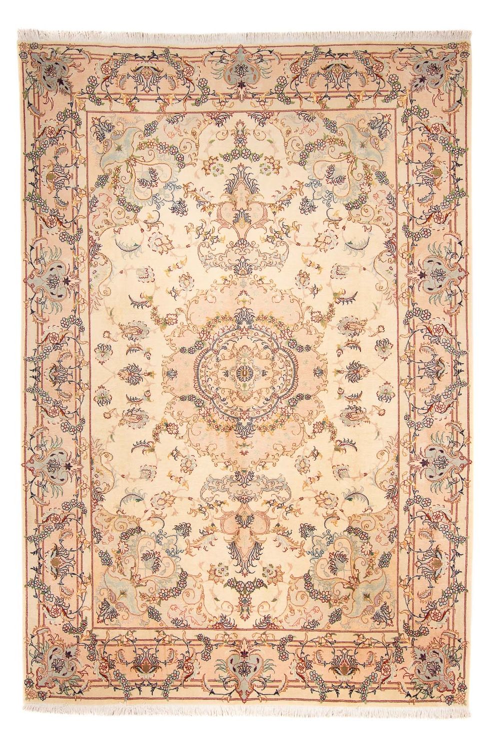 Tapis persan - Tabriz - Royal - 302 x 205 cm - beige