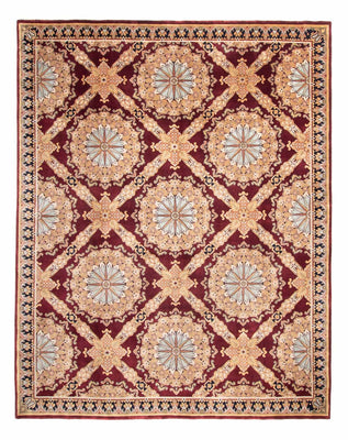 Tapis oriental - Keshan - Indus - 307 x 244 cm - rouge foncé