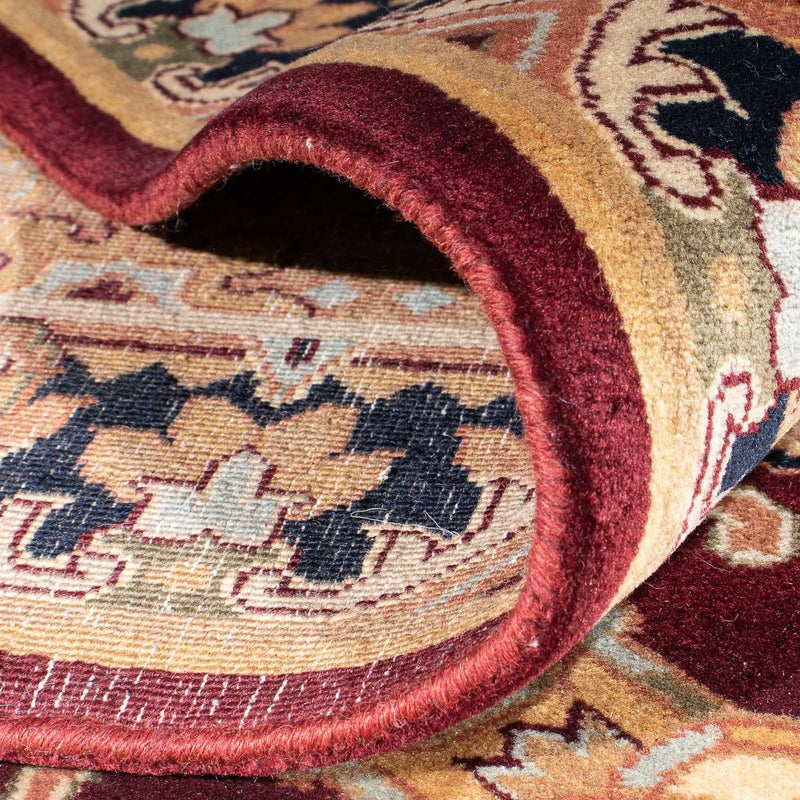 Tapis oriental - Keshan - Indus - 307 x 244 cm - rouge foncé