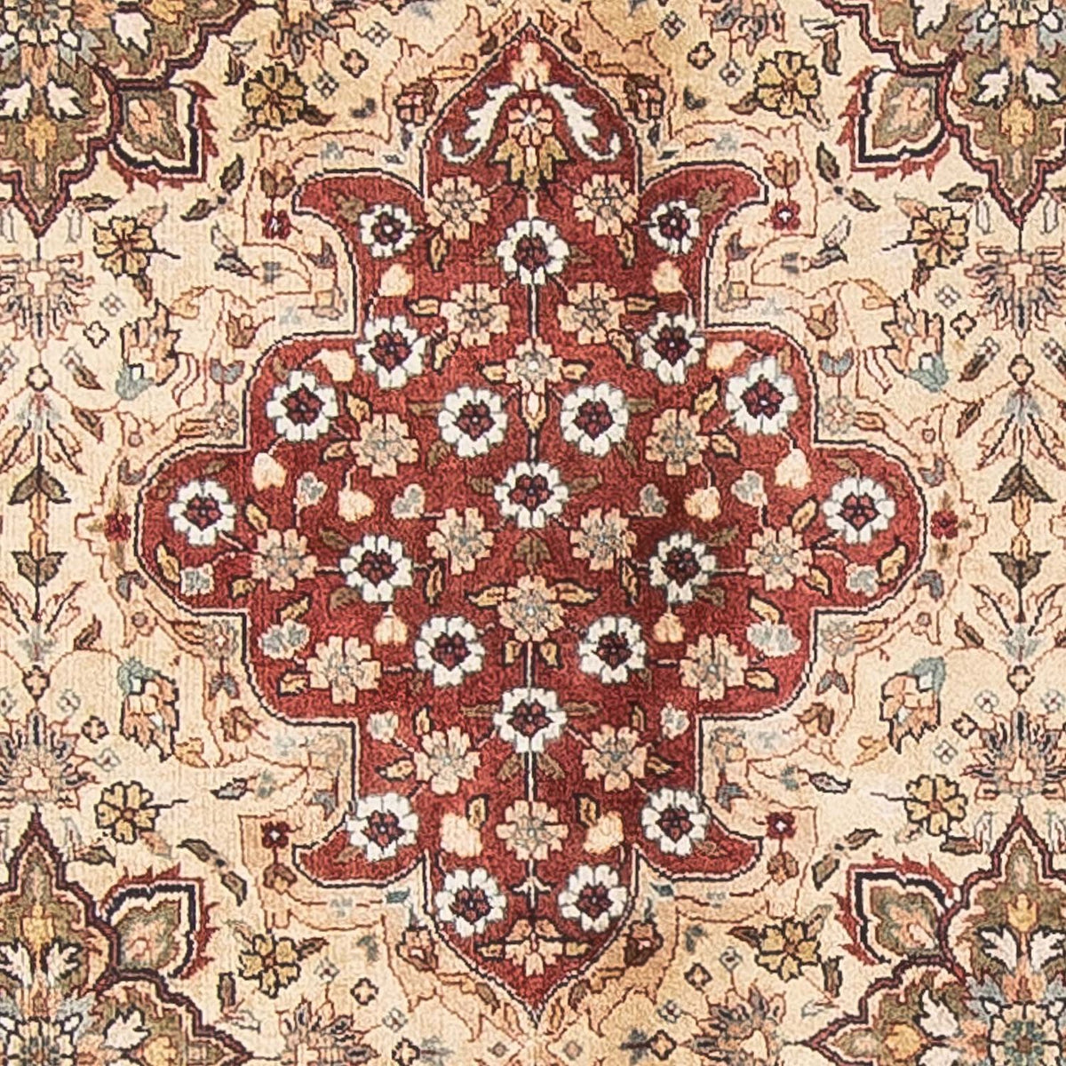 Tapis oriental - Keshan - Indus - 320 x 242 cm - beige