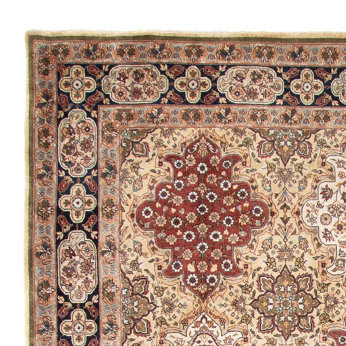 Tapis oriental - Keshan - Indus - 320 x 242 cm - beige