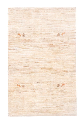Tapis Gabbeh - Persan - 155 x 100 cm - beige