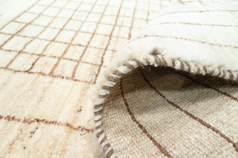 Tapis Gabbeh - Persan - 145 x 100 cm - beige