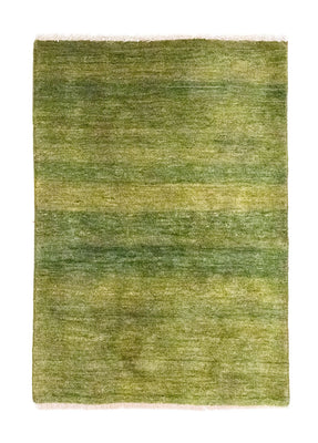 Tapis Gabbeh - Persan - 133 x 92 cm - vert