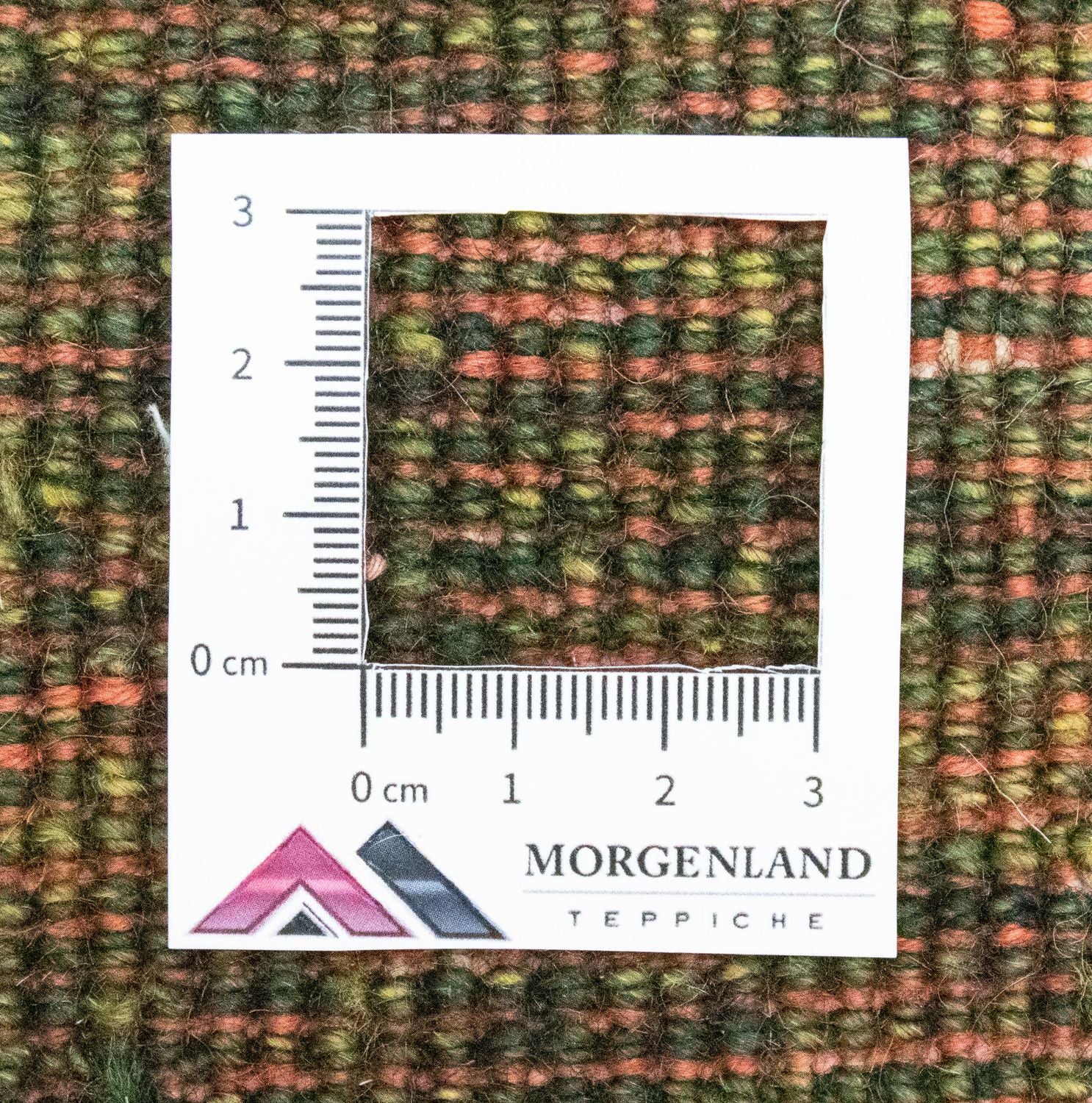 Tapis Gabbeh - Persan - 133 x 92 cm - vert
