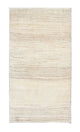 Tapis Gabbeh - Persan - 135 x 73 cm - blanc naturel