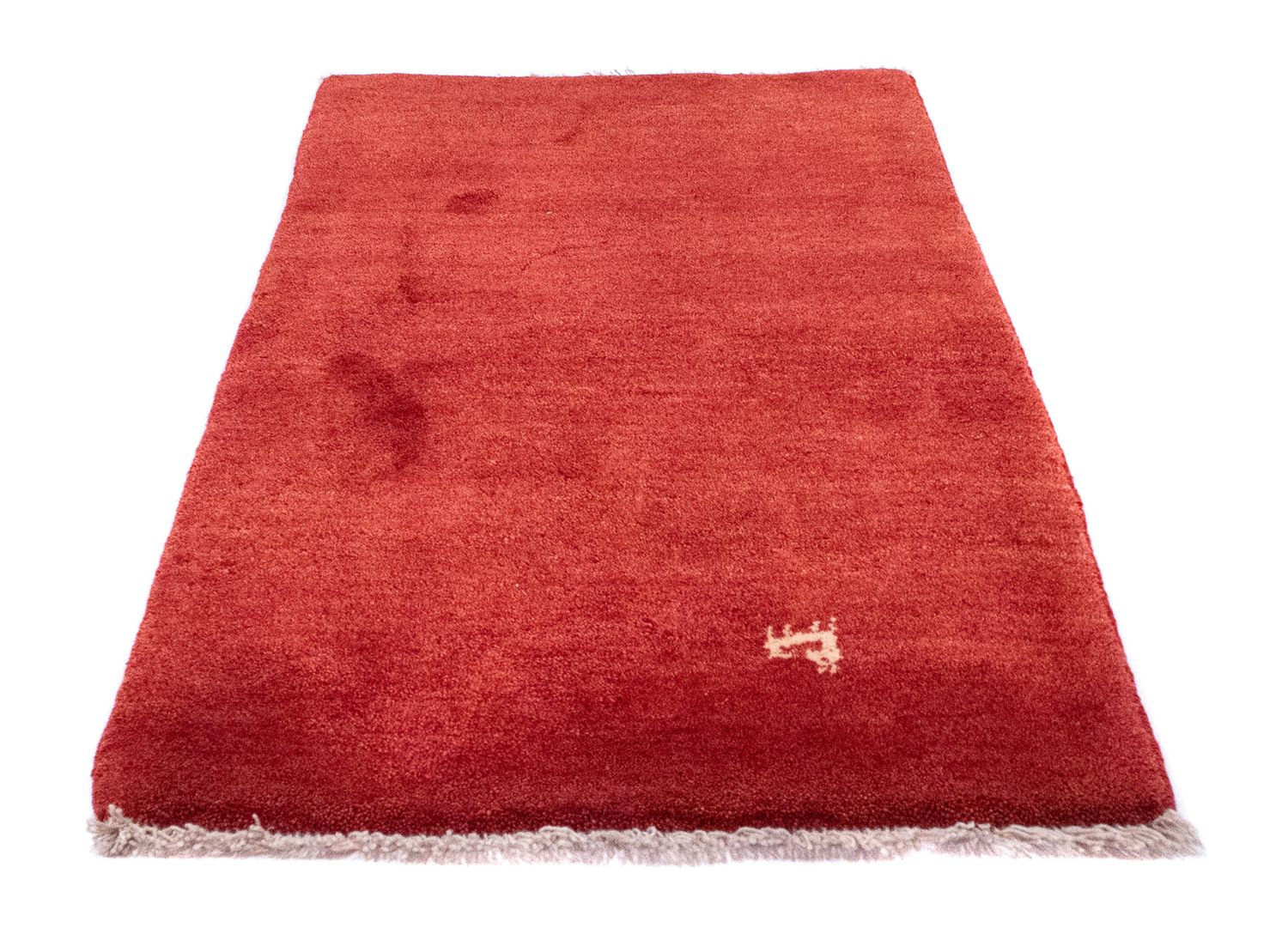 Tapis Gabbeh - Persan - 144 x 79 cm - rouge