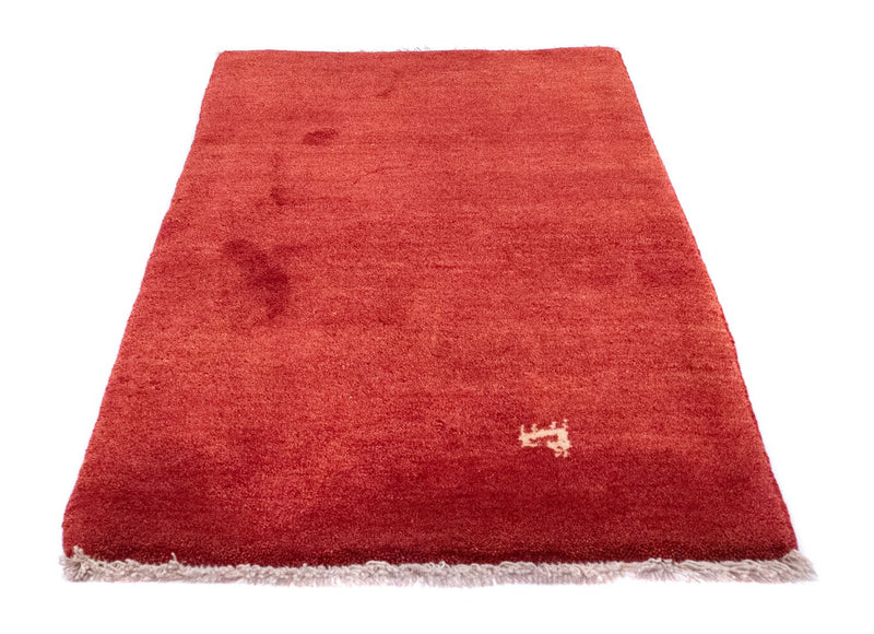 Tapis Gabbeh - Persan - 144 x 79 cm - rouge