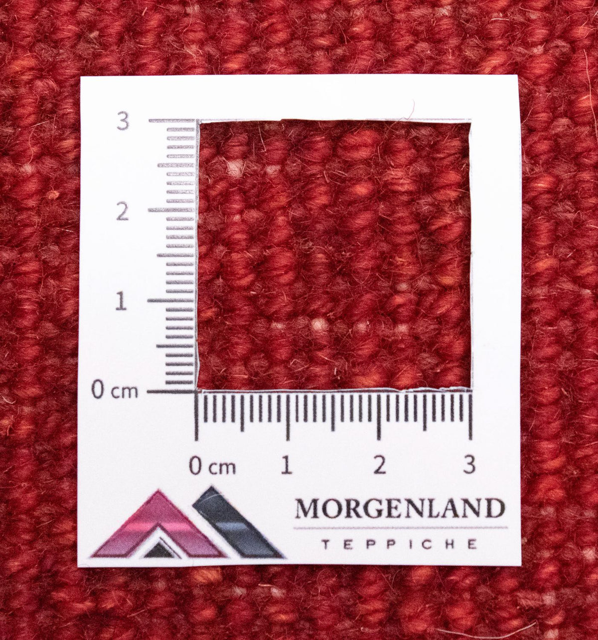 Tapis Gabbeh - Persan - 144 x 79 cm - rouge