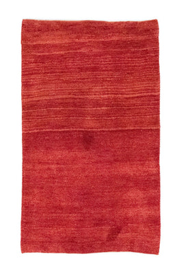 Tapis Gabbeh - Persan - 125 x 76 cm - rouge