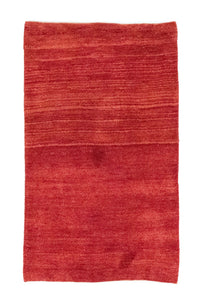 Tapis Gabbeh - Persan - 125 x 76 cm - rouge