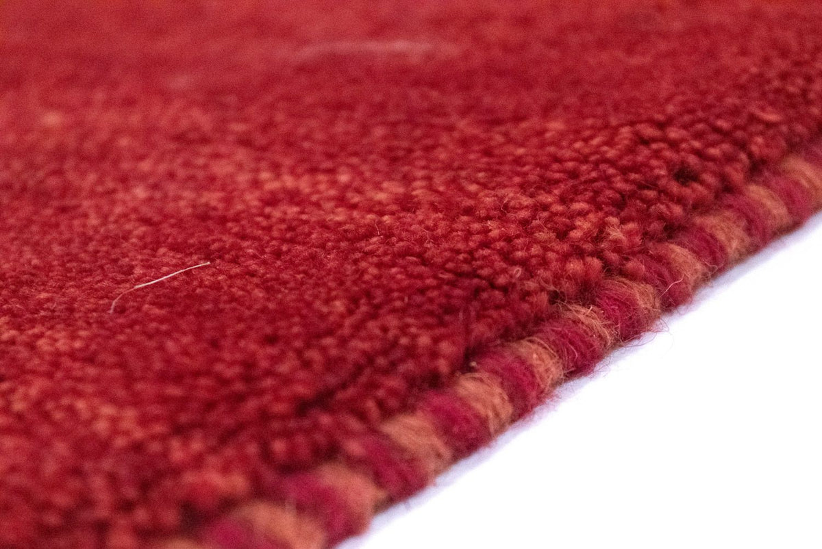 Tapis Gabbeh - Persan - 125 x 76 cm - rouge