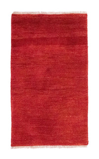Tapis Gabbeh - Persan - 132 x 77 cm - rouge
