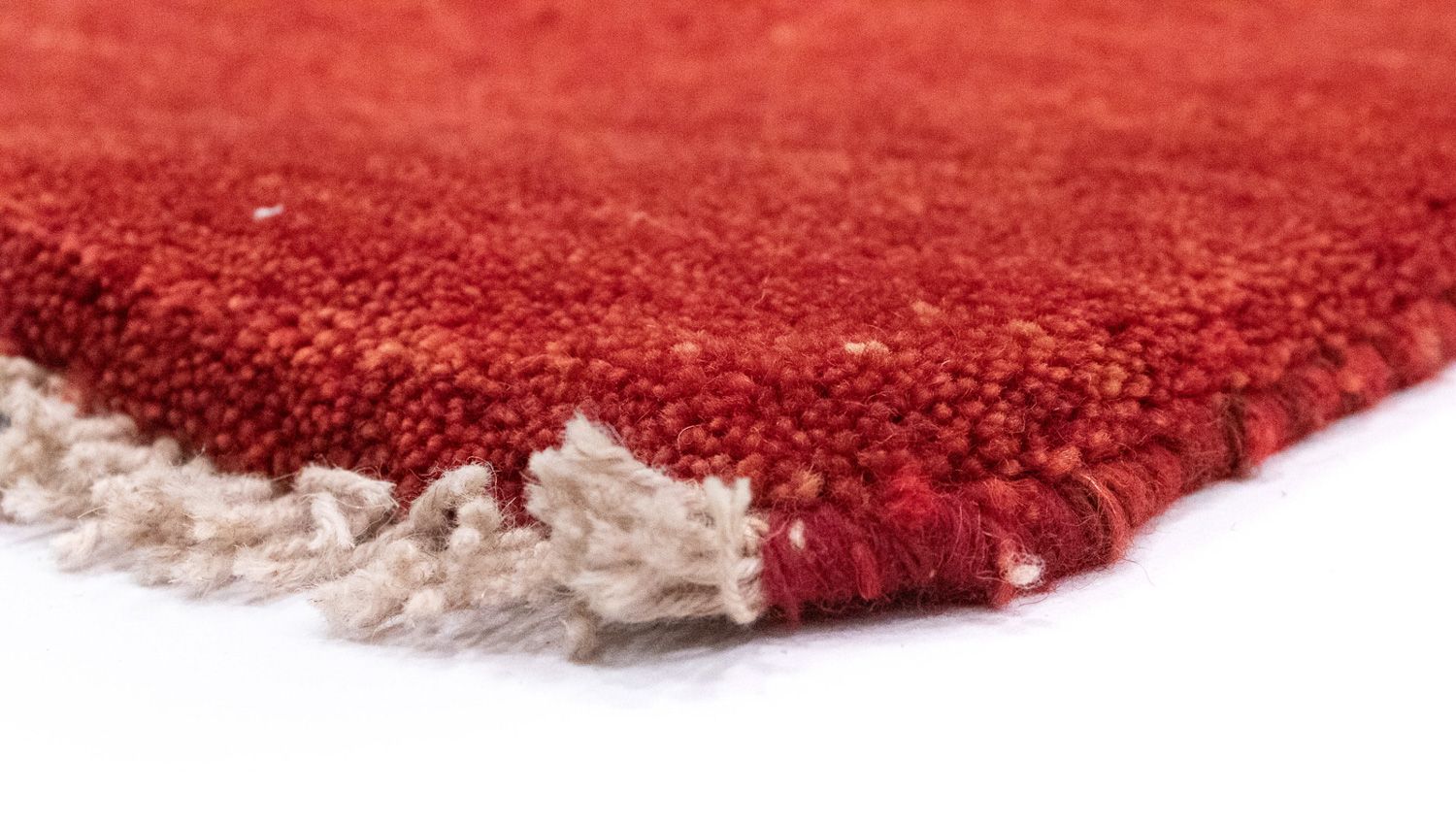 Tapis Gabbeh - Persan - 132 x 77 cm - rouge
