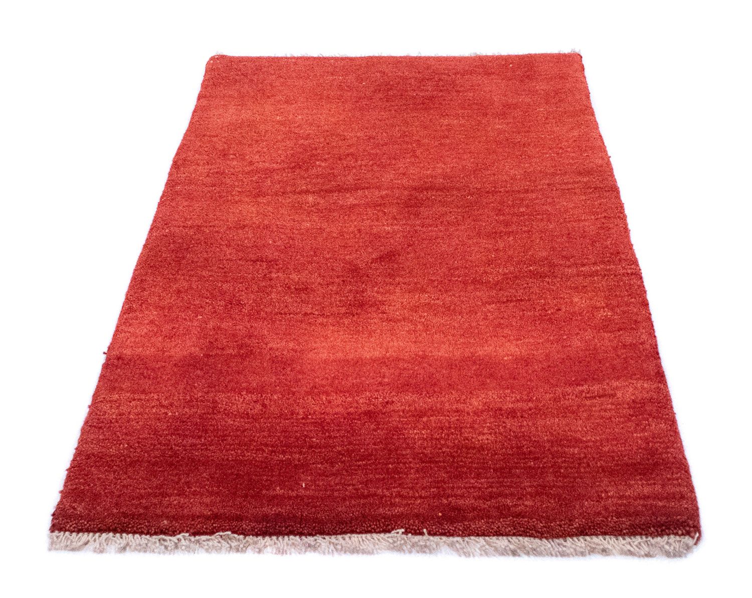 Tapis Gabbeh - Persan - 132 x 77 cm - rouge