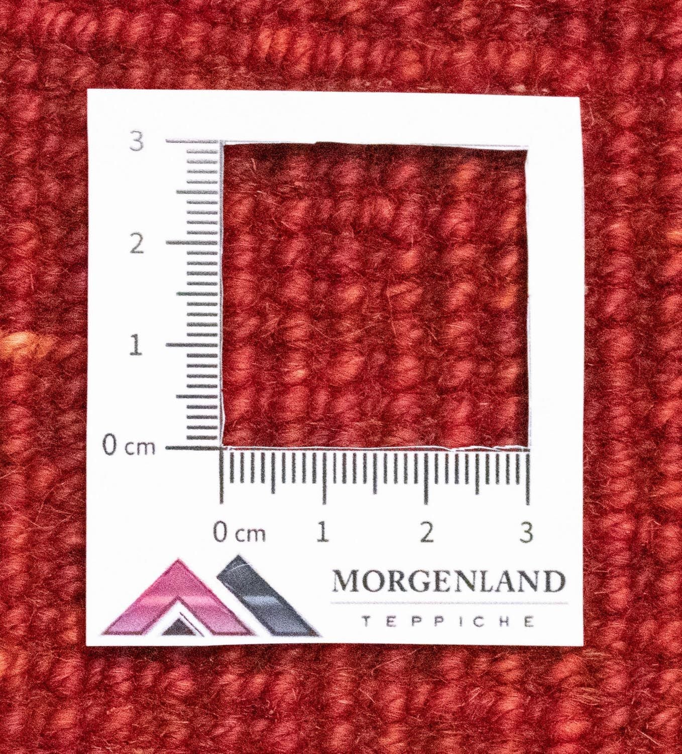 Tapis Gabbeh - Persan - 132 x 77 cm - rouge