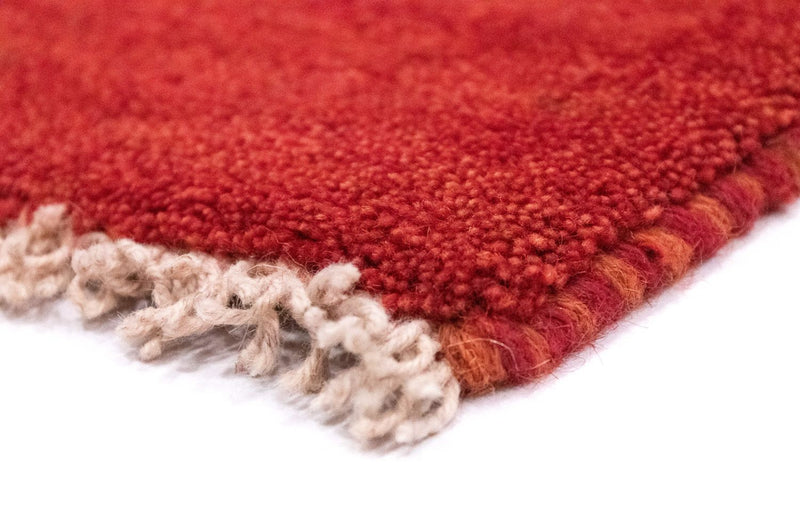 Tapis Gabbeh - Persan - 119 x 78 cm - rouge