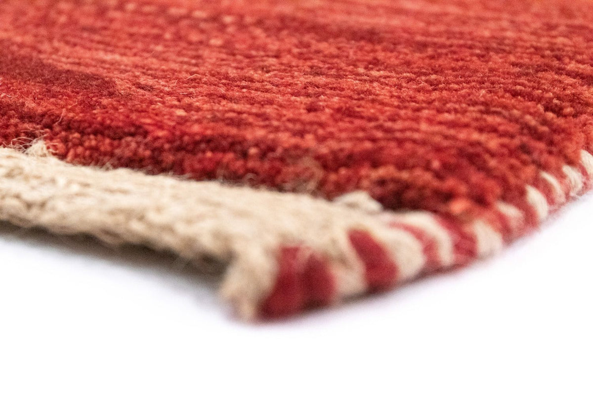 Tapis Gabbeh - Persan - 128 x 78 cm - rouge