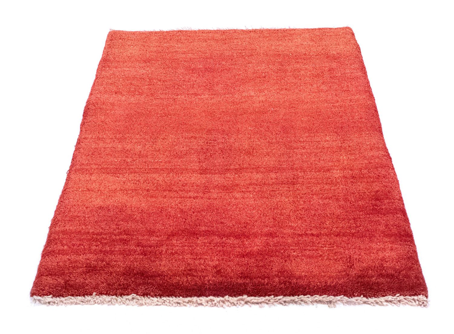 Tapis Gabbeh - Persan - 110 x 74 cm - rouge