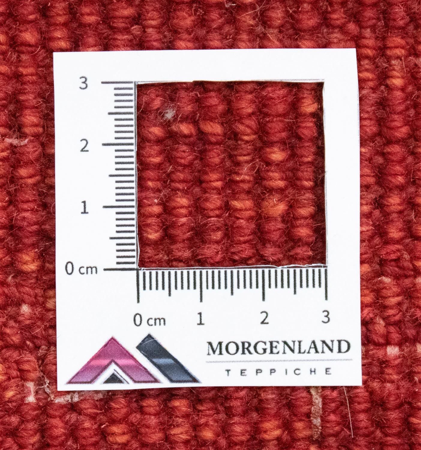 Tapis Gabbeh - Persan - 110 x 74 cm - rouge