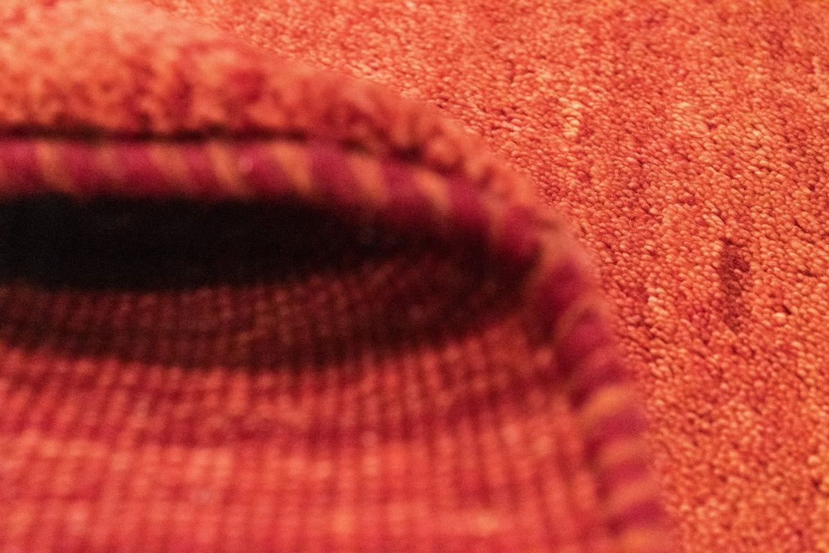 Tapis Gabbeh - Persan - 108 x 76 cm - orange