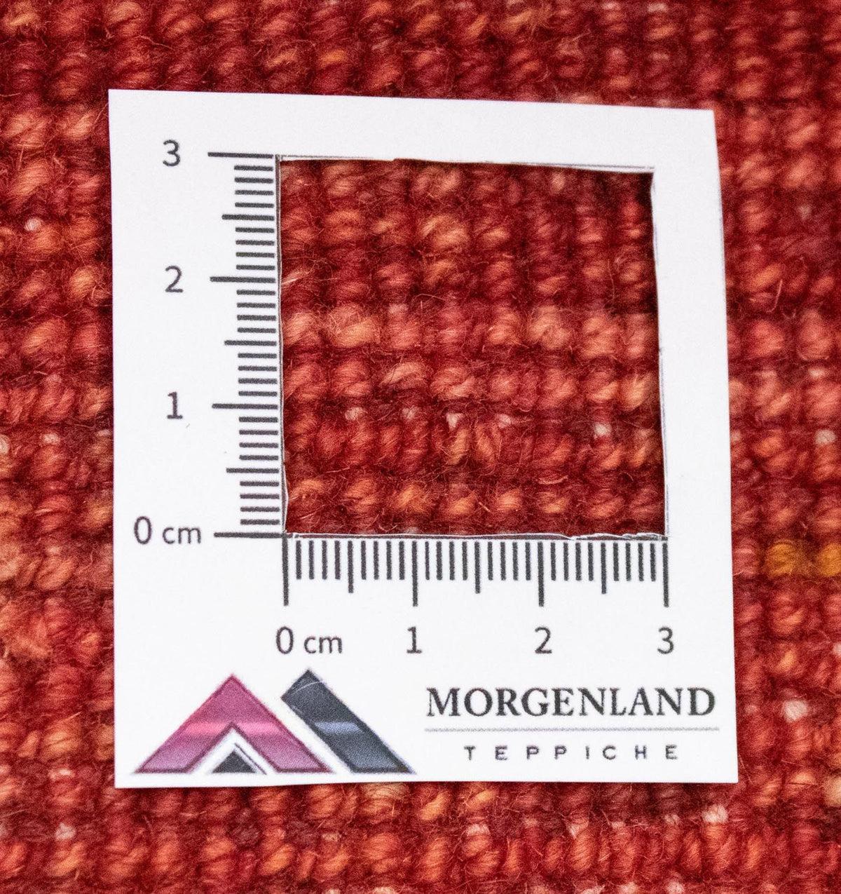 Tapis Gabbeh - Persan - 108 x 76 cm - orange