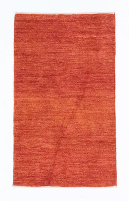 Tapis Gabbeh - Persan - 135 x 80 cm - orange