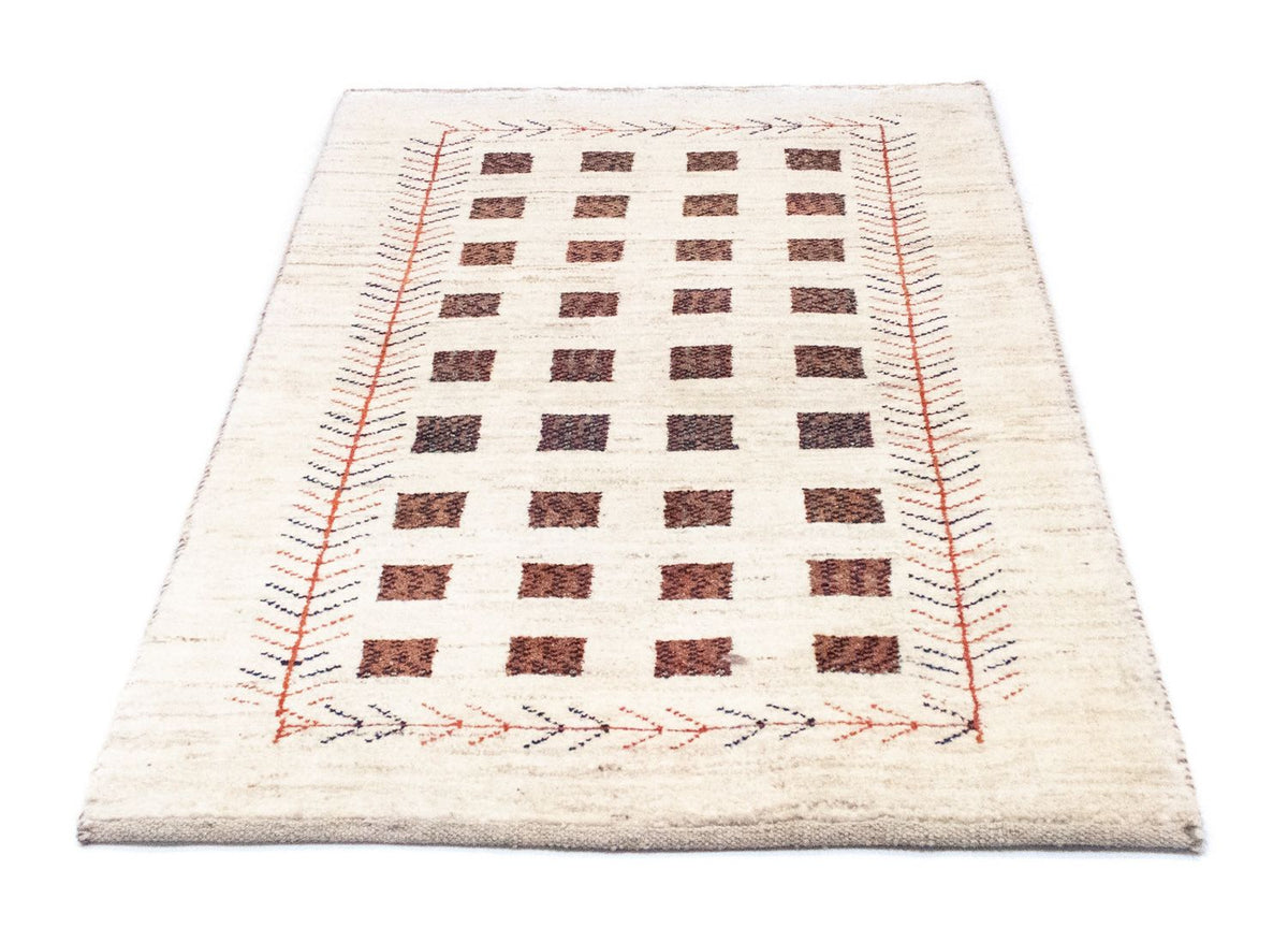 Tapis Gabbeh - Persan - 135 x 84 cm - beige