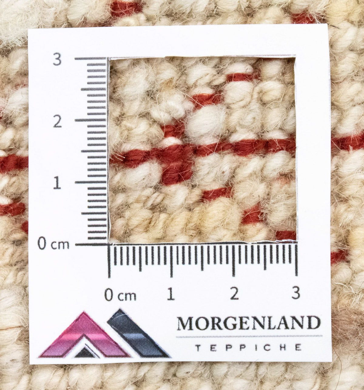 Tapis Gabbeh - Persan - 135 x 84 cm - beige