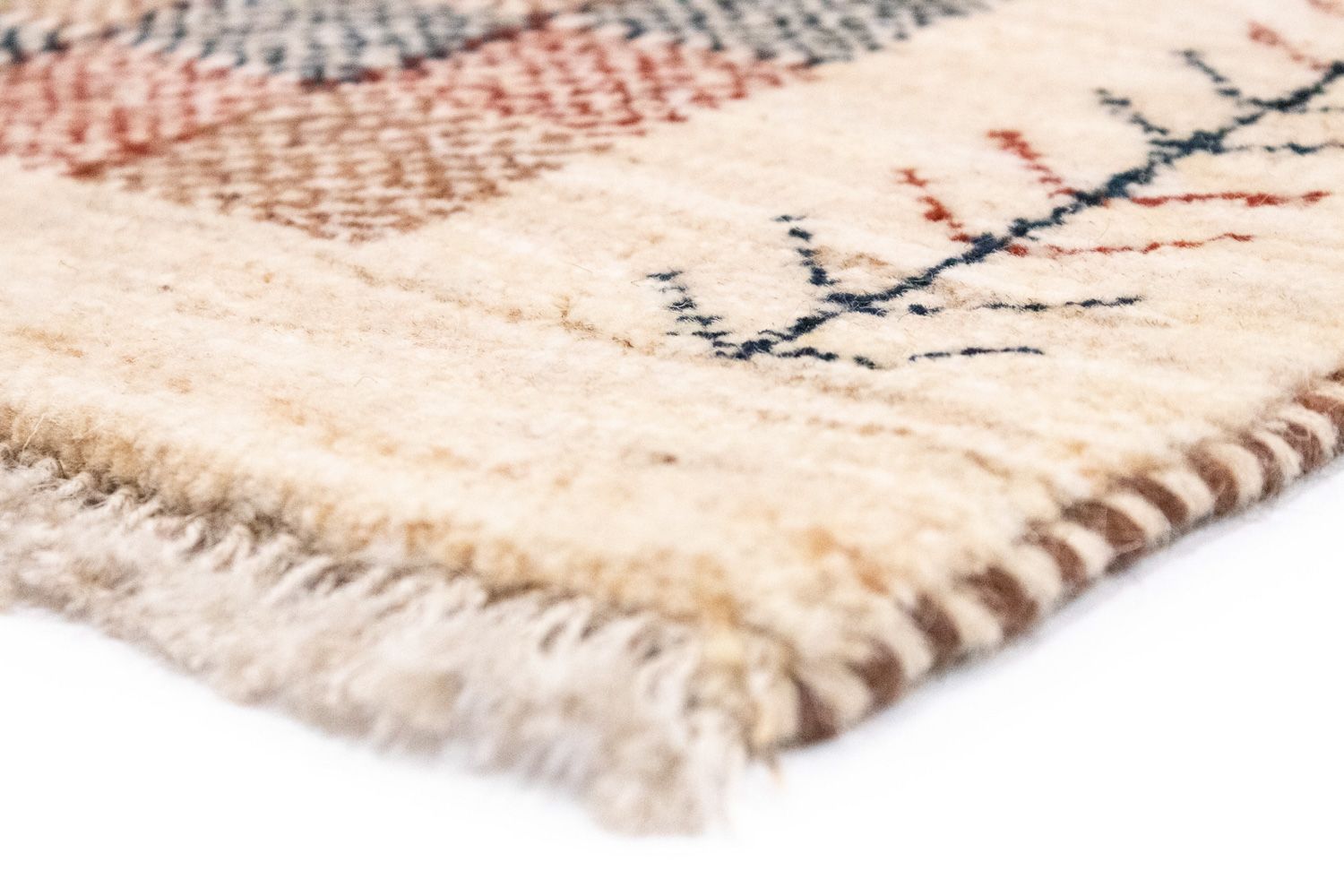 Tapis Gabbeh - Persan - 135 x 80 cm - beige